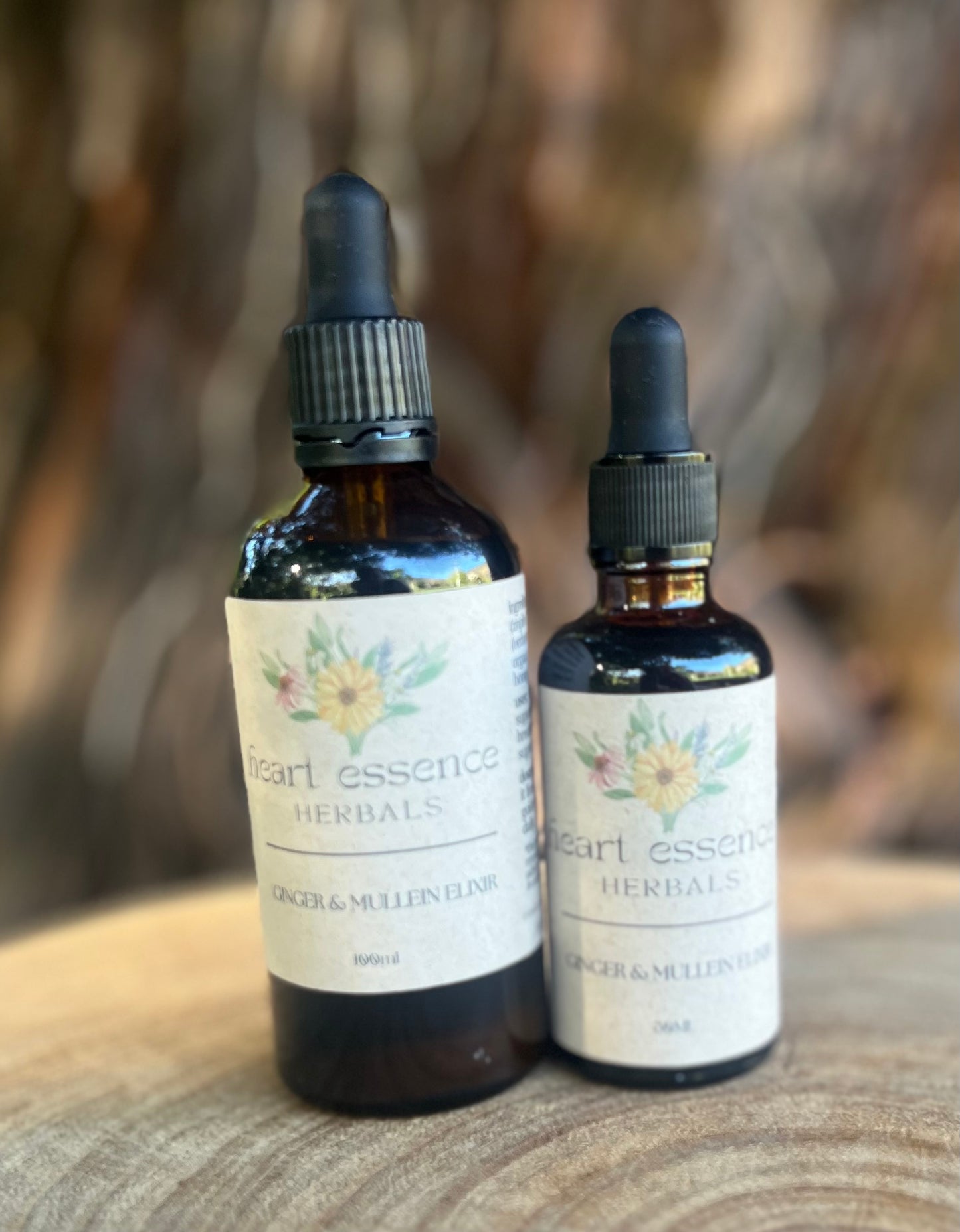 ginger and mullein elixir