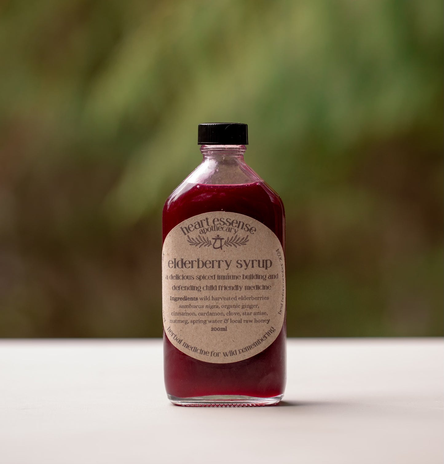 elderberry syrup 200ml (pre order late october)
