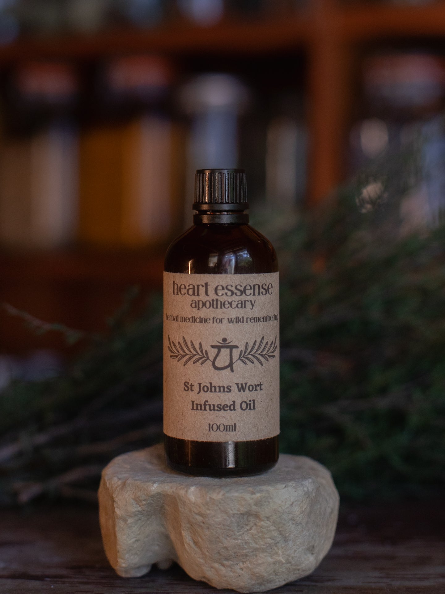 st. john’s wort infused oil