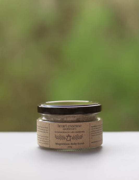 Magnesium Salt Scrub