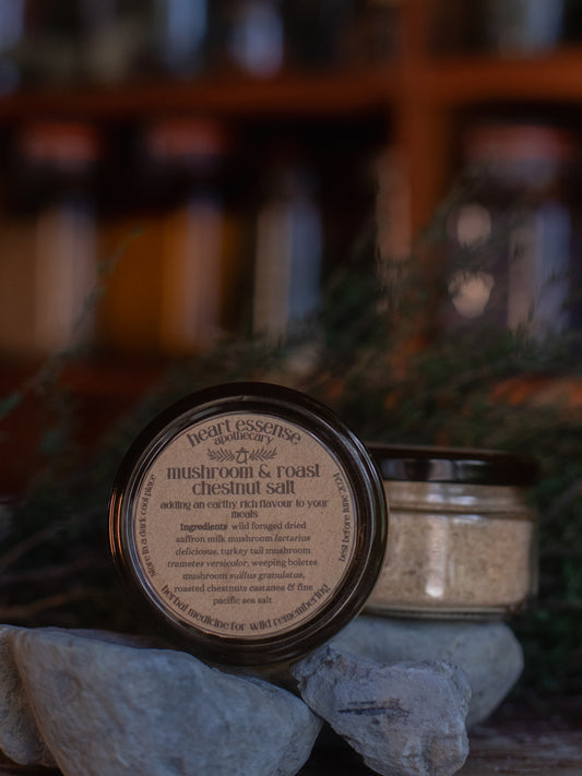 Mushroom & Roast Chestnut Salt 200g
